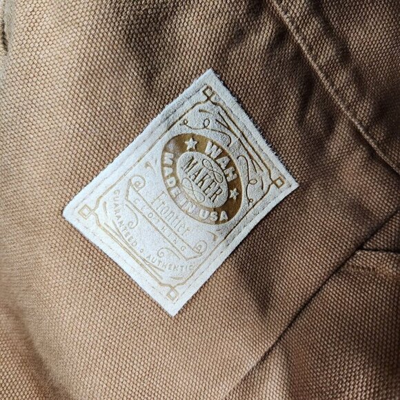 Wah Maker‎ Duck Canvas Western Buckle Back Frontier Trousers Work Pants 44X35 - Picture 13 of 15